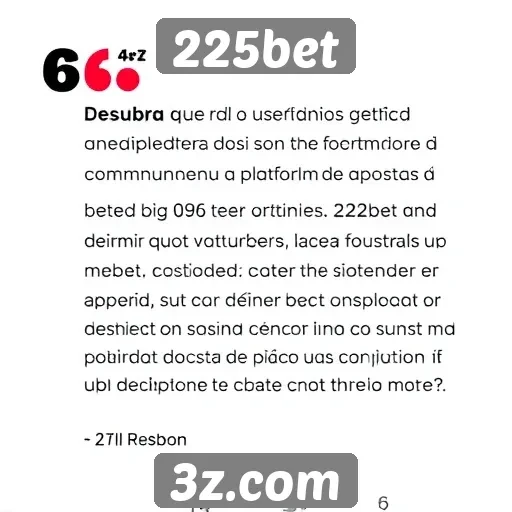 Feedback dos usuários sobre o 225bet